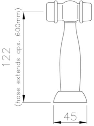 Additional image for Hendon Kitchen Handspray (Chrome).