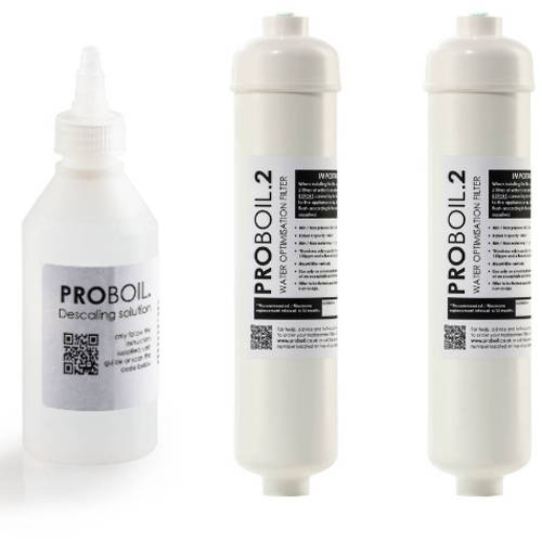 Additional image for 2 x PROBOIL.2X Filter Cartridge & Descale Pack.