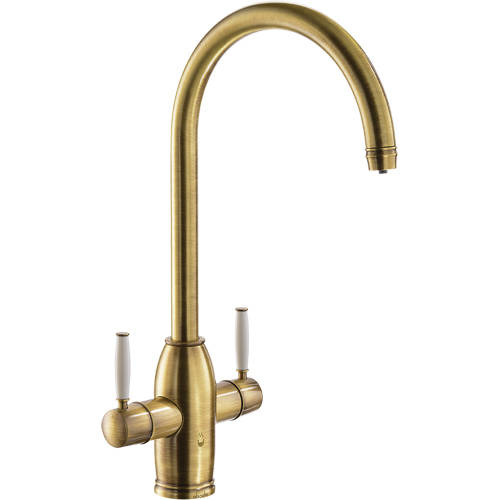 Additional image for Province Kitchen Tap, Boiling, Hot, Cold & Filtered (Ant Brass).