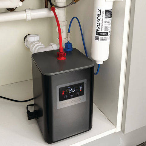 Additional image for Boiling Hot & Cold Filtered Kitchen Tap 98� (Brushed Nickel).