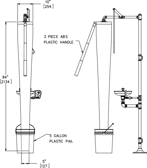 Additional image for Emergency Shower Test Kit.