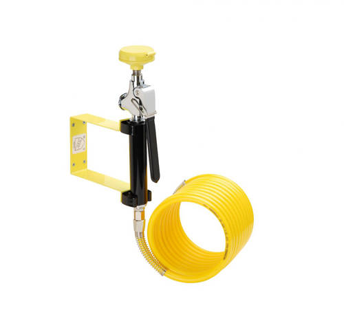 Additional image for Stay Open Drench Handset With Single Spray, Wall Bracket & Hose.