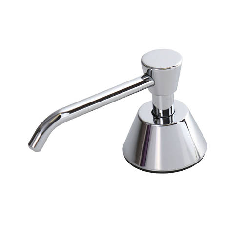 Additional image for Countertop Liquid Soap Dispenser 0.6L (102mm Spout, Chrome).