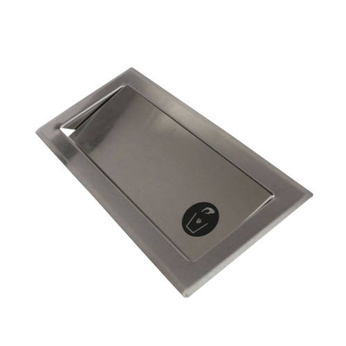 Additional image for Countertop Waste Door (Stainless Steel).
