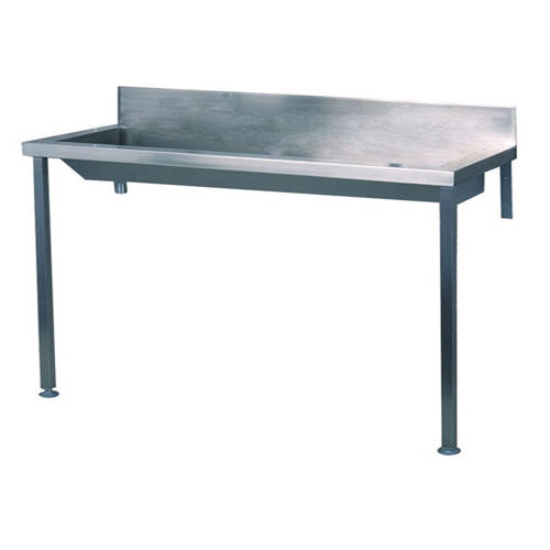 Additional image for Heavy Duty Wash Trough With Legs 2400mm (Stainless Steel).