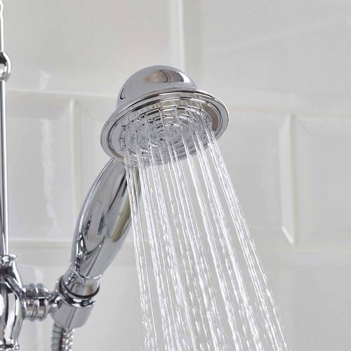 Additional image for Thermostatic Shower Pack With Slide Rail Kit (Chrome).