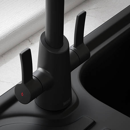 Additional image for Easyfit Mixer Kitchen Tap (Matt Black).