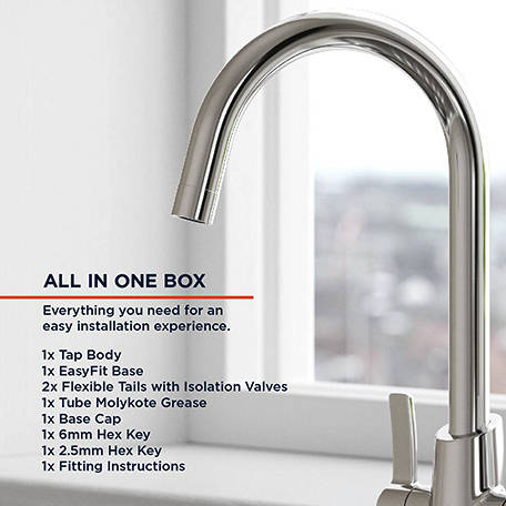 Additional image for Easyfit Mixer Kitchen Tap (Chrome).