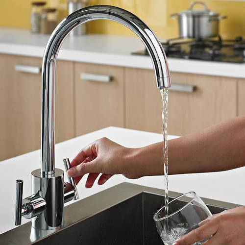 Additional image for Artisan Easy Fit Mixer Kitchen Tap (Chrome).