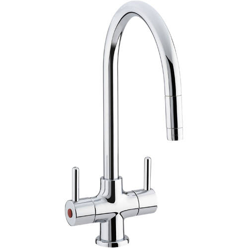 Additional image for Beeline Mixer Kitchen Tap With Pull Out Spray (Chrome).