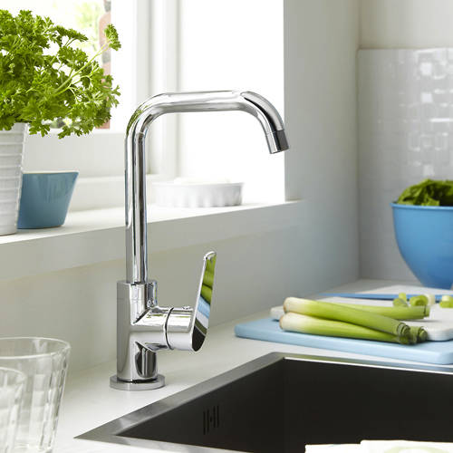 Additional image for Blueberry Easy Fit Mixer Kitchen Tap (Chrome).