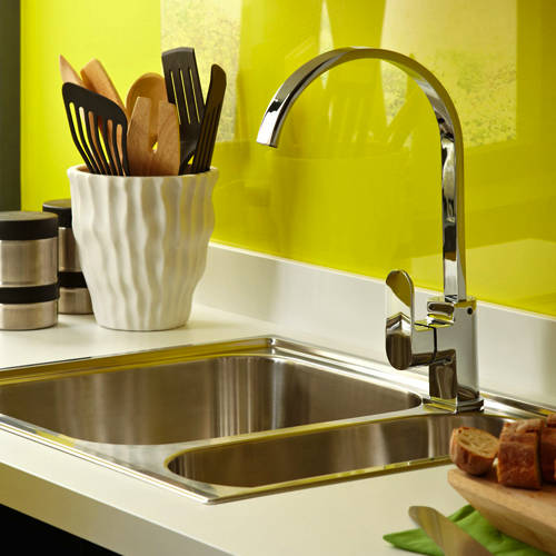 Additional image for Cherry Easy Fit Mixer Kitchen Tap (Chrome).