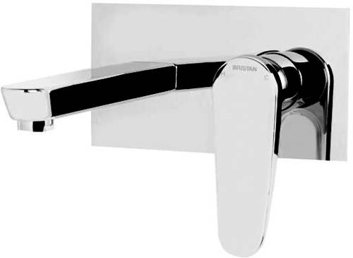 Additional image for Wall Mounted Bath Filler Tap (Chrome).
