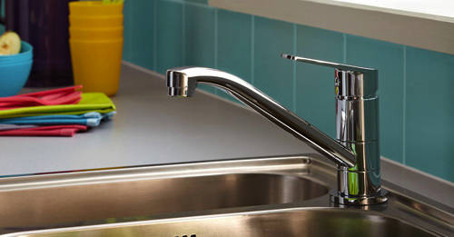 Additional image for Easy Fit Cinnamon Mixer Kitchen Tap (TAP ONLY, Chrome).