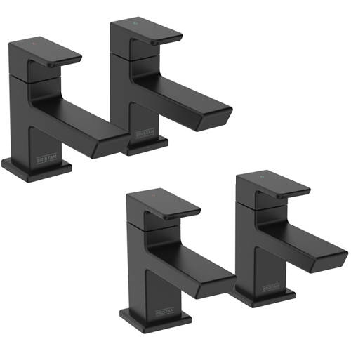 Additional image for Basin & Bath Taps Pack (Black).