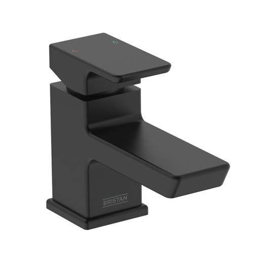 Additional image for Mono Basin Mixer Tap With Clicker Waste (Black).