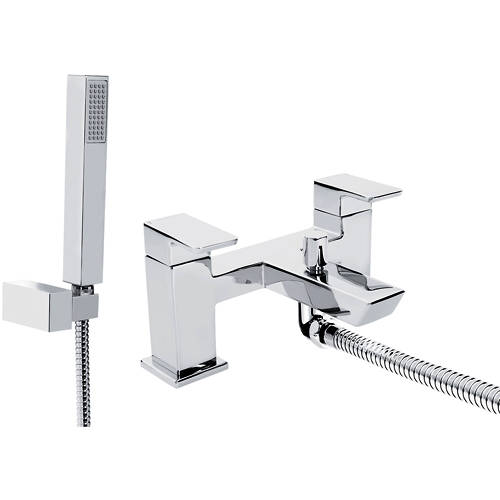 Additional image for Bath Shower Mixer Tap With Kit (Chrome).