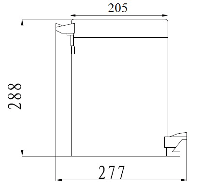 Additional image for Small Pedal Waste Bin (5 Litres, Chrome).