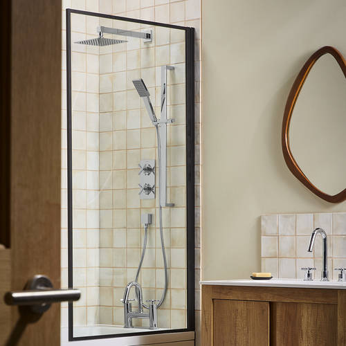 Additional image for Shower Pack With Fixed Head & Kit (Chrome).