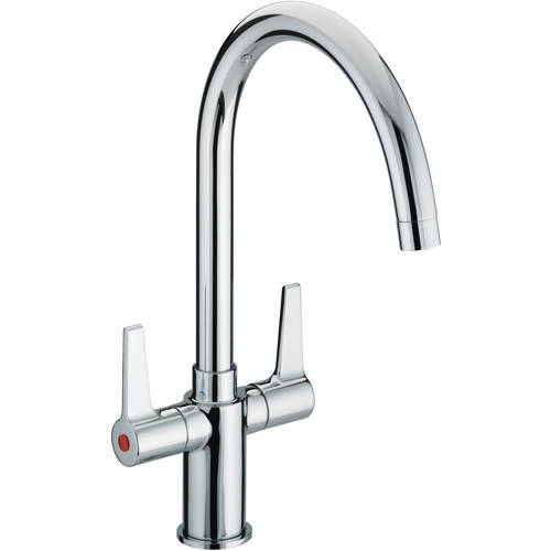 Additional image for Design Easy Fit Mixer Kitchen Tap (Lever, Chrome).