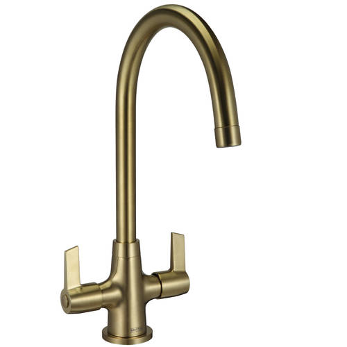 Additional image for Echo Easy Fit Mixer Kitchen Tap (Brushed Brass).