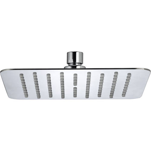 Additional image for Square Fixed Shower Head (200x200mm, S Steel).