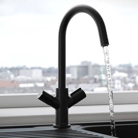 Additional image for Easyfit Mixer Kitchen Tap (Matt Black).