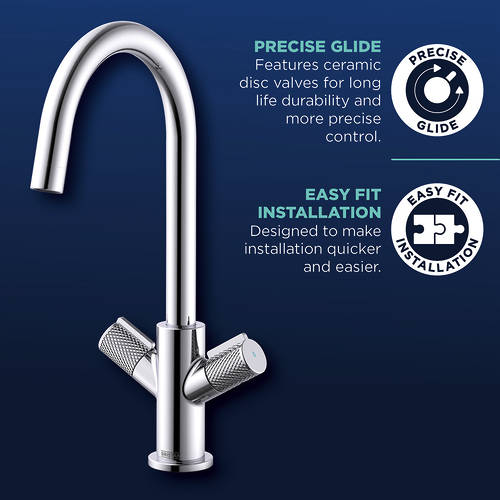 Additional image for Easyfit Mixer Kitchen Tap (Chrome).