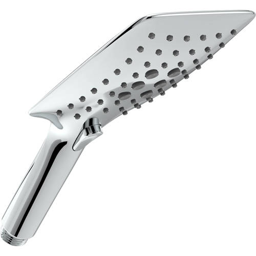 Additional image for Push Button 3 Function Shower Handset (Chrome).