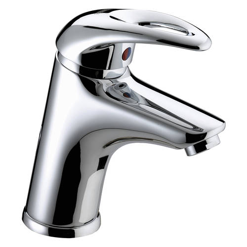 Additional image for Mono Basin Mixer Tap With Clicker Waste  (Chrome).