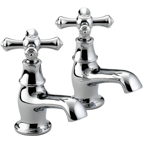 Additional image for Basin Taps (Pair, Chrome).