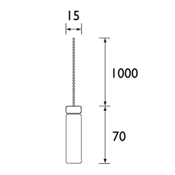 Additional image for Round Light Pull (Nickel).