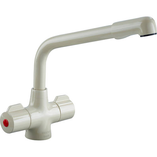 Additional image for Manhattan Easy Fit Mixer Kitchen Tap (Beige).
