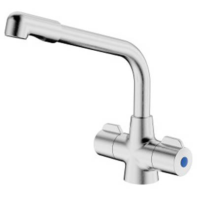 Additional image for Easy Fit Manhattan Mixer Kitchen Tap (TAP ONLY, Br Nickel).