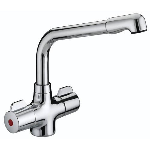 Additional image for Easy Fit Manhattan Mixer Kitchen Tap (TAP ONLY, Chrome).