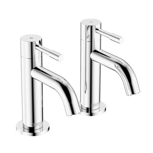 Additional image for Basin Taps (Pair, Chrome).