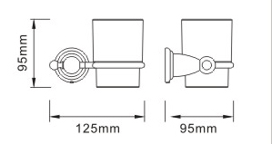 Additional image for Tumbler & Holder (Chrome).