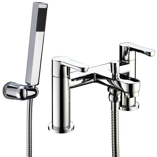 Additional image for Eco Bath Shower Mixer Tap (8 l/min, Chrome).