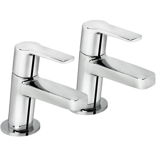 Additional image for Basin Taps (Pair, Chrome).