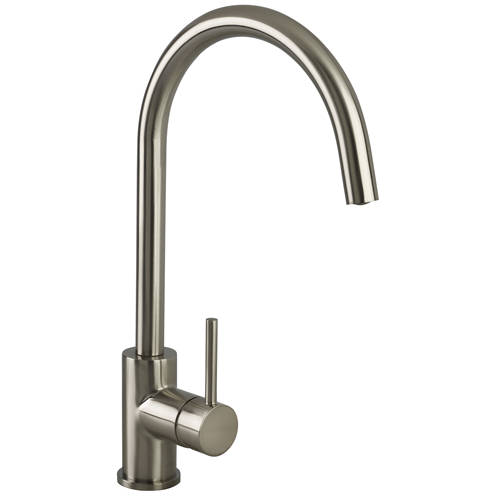 Additional image for Pistachio Easy Fit Mixer Kitchen Tap (Brushed Nickel).