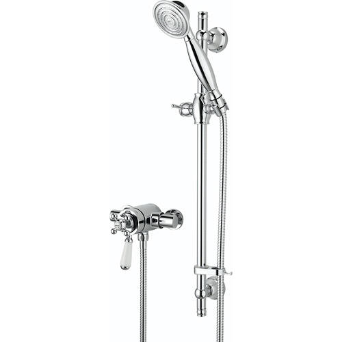 Additional image for Exposed Shower Valve With Slide Rail Kit (Chrome).