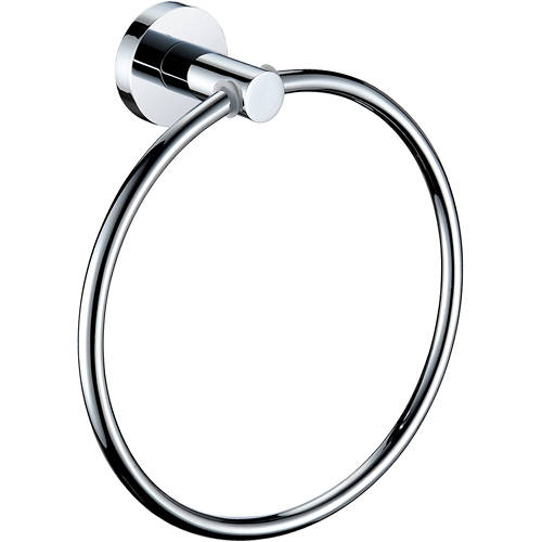 Additional image for Round Towel Ring (Chrome).