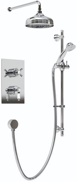 Additional image for Thermostatic Recessed Dual Control Shower Pack.