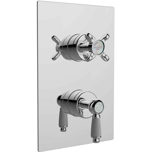 Additional image for Concealed Shower Valve (1 Outlet, Chrome).