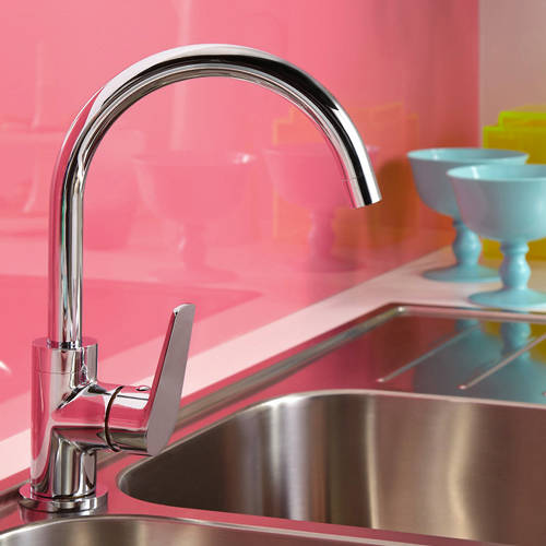 Additional image for Easy Fit Raspberry Mixer Kitchen Tap (TAP ONLY, Chrome).