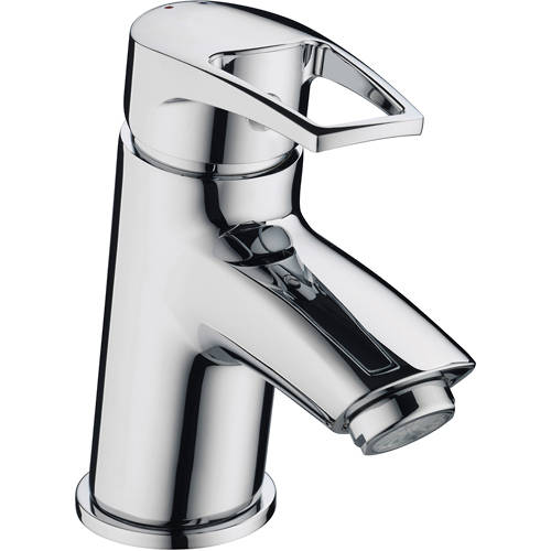 Additional image for Basin Mixer Tap With Clicker Waste (Chrome).