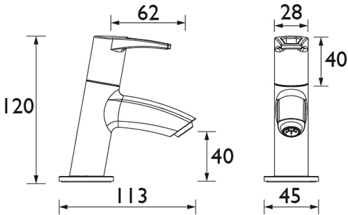 Additional image for Basin Taps & Bath Filler Tap Pack (Chrome).