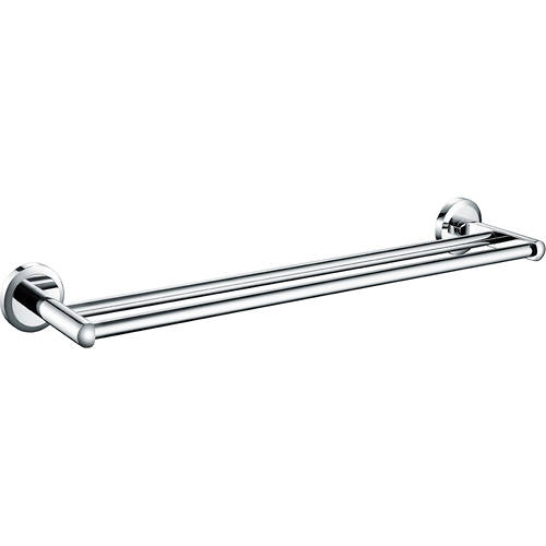 Additional image for Solo Double Towel Rail 660mm (Chrome).