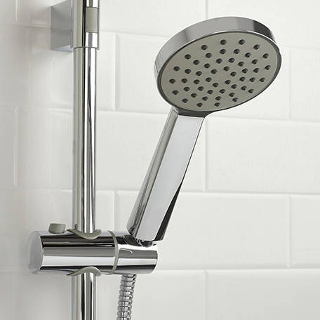 Additional image for Exposed Mini Shower Valve With Slide Rail Kit (Chrome).