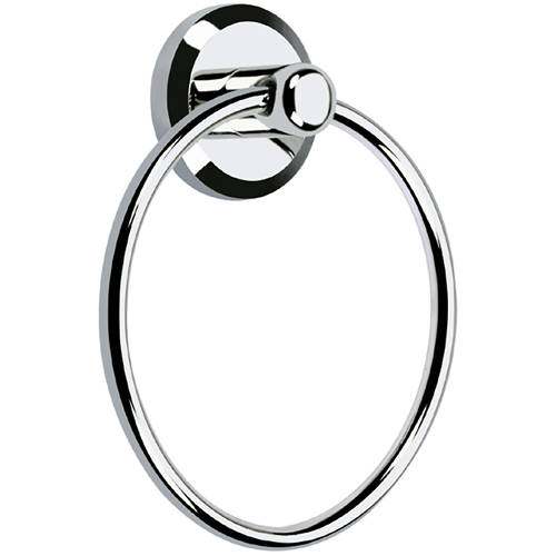 Additional image for Solo Towel Ring (Chrome).
